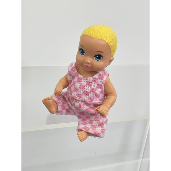 Mattel Barbie Skipper Babysitter Inc Blond Hair Blue Eye Infant Doll - Picture 1 of 3